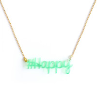 _Happy_Recycled_plastic_Necklace