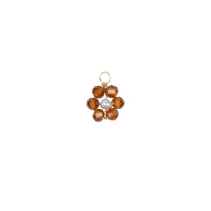 Hessonite_Garnet_wild_flower_earring_charms__hoop_12_mm