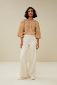 Lina_Off_White_Twill_Pant